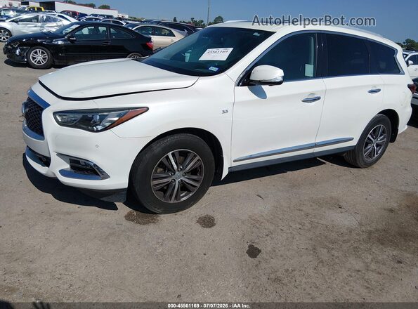 5N1DL0MN1HC560100 2017 INFINITI QX60 White Przód lewy