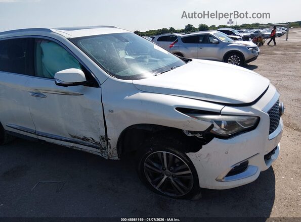 5N1DL0MN1HC560100 2017 INFINITI QX60 White Widok z przodu