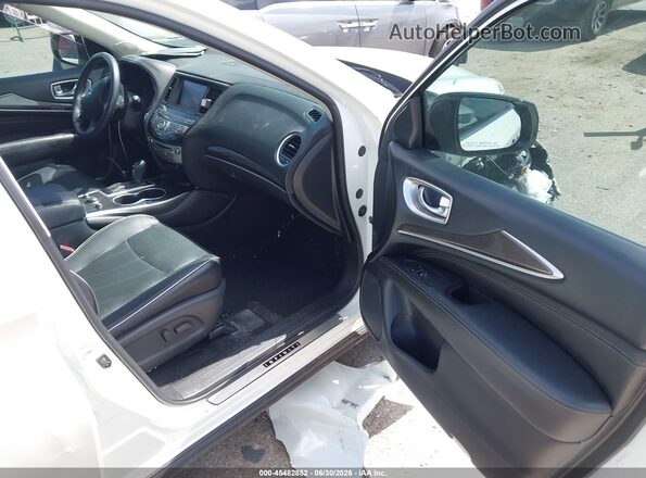 5N1DL0MN1JC527958 2018 INFINITI QX60 White Vista interior delantera