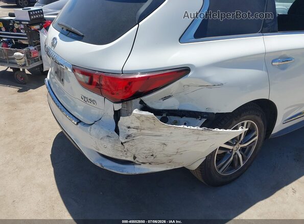 5N1DL0MN1KC534071 2019 INFINITI QX60 White Դիմացի տեսք