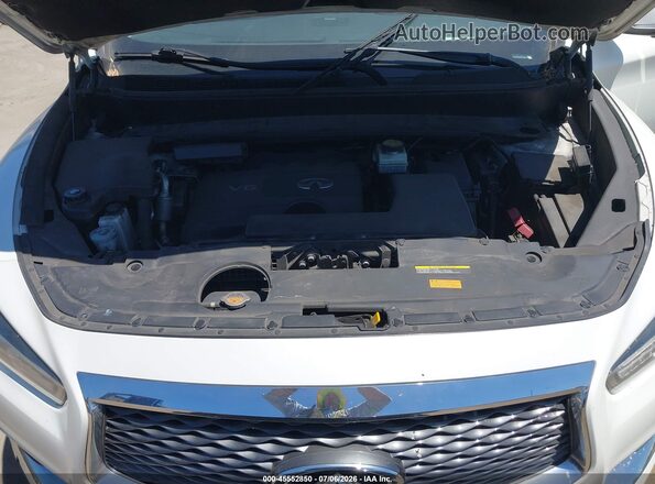 5N1DL0MN1KC534071 2019 INFINITI QX60 White Հետևի տեսք