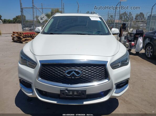 5N1DL0MN1KC534071 2019 INFINITI QX60 White Սարքավորումների վահանակի տեսք