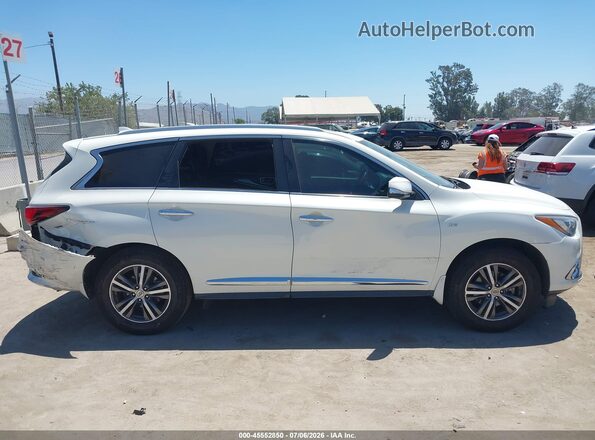 5N1DL0MN1KC534071 2019 INFINITI QX60 White Սալոնի հետևի տեսք