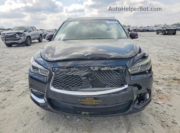 5N1DL0MN1LC504599 2020 INFINITI QX60 Black წინა ხედი