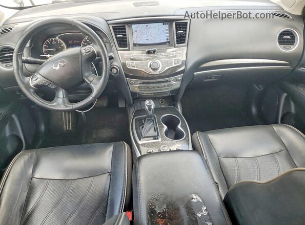 5N1DL0MN1LC504599 2020 INFINITI QX60 Black წინა პანელის ხედი