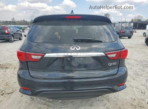 5N1DL0MN1LC504599 2020 INFINITI QX60 Black უკანა ხედი