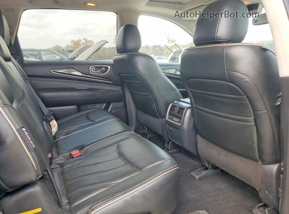 5N1DL0MN1LC504599 2020 INFINITI QX60 Black უკანა სალონის ხედი