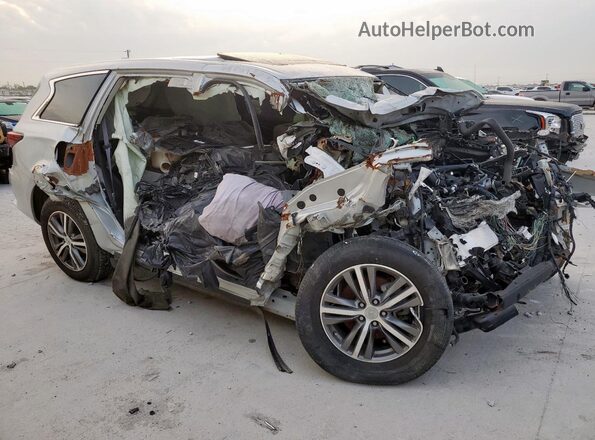 5N1DL0MN1LC531673 2020 INFINITI QX60 Silver Przód prawy