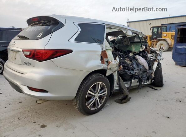 5N1DL0MN1LC531673 2020 INFINITI QX60 Silver Tył prawy