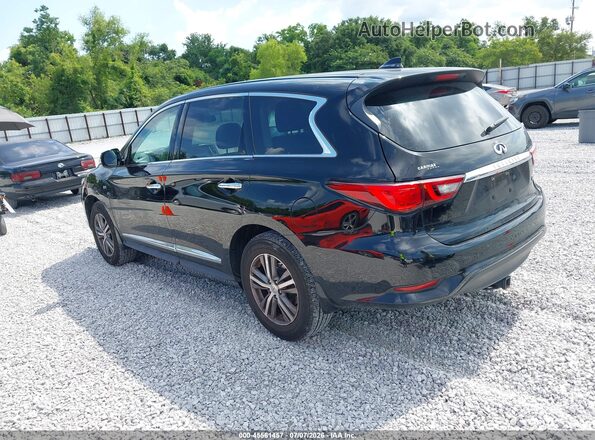 5N1DL0MN1LC547467 2020 INFINITI QX60 Black Tył lewy