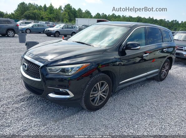 5N1DL0MN1LC547467 2020 INFINITI QX60 Black Przód lewy