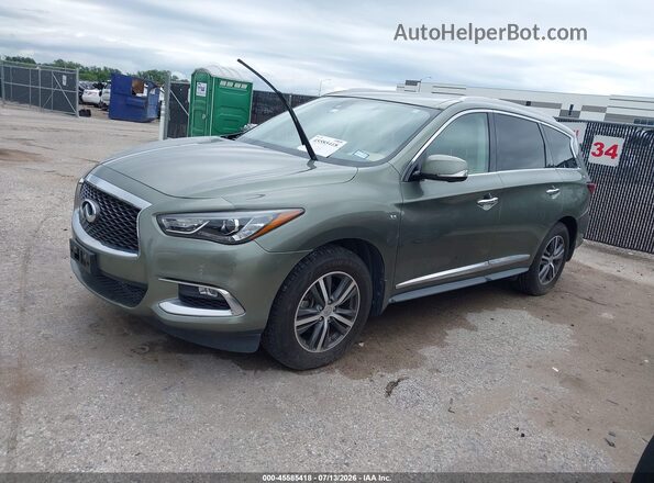 5N1DL0MN2HC502013 2017 INFINITI QX60 Зеленый Передняя левая четверть