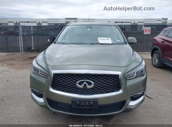 5N1DL0MN2HC502013 2017 INFINITI QX60 Зеленый Вид щитка приборов