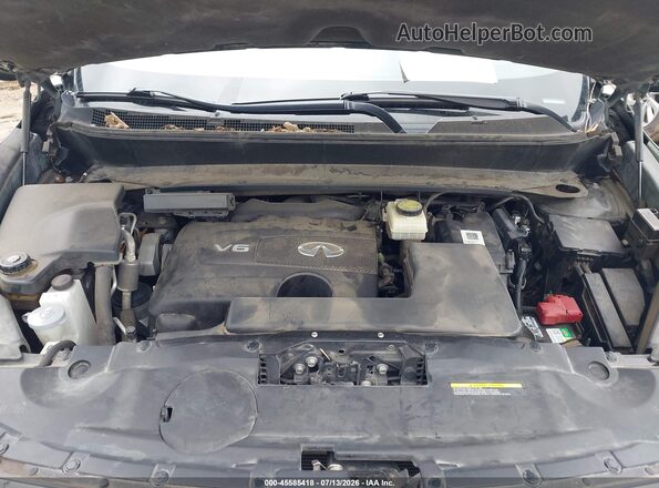 5N1DL0MN2HC502013 2017 INFINITI QX60 Зеленый Вид сзади