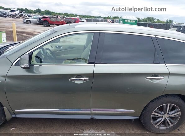 5N1DL0MN2HC502013 2017 INFINITI QX60 Зеленый Панорамный вид салона 360°