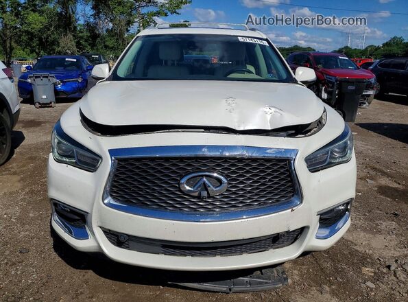 5N1DL0MN2HC514954 2017 INFINITI QX60 White წინა ხედი