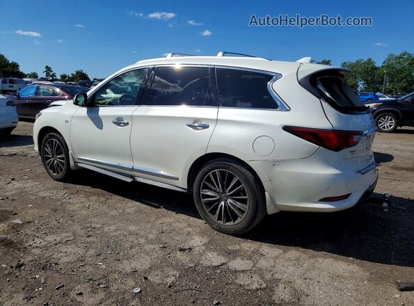 5N1DL0MN2HC514954 2017 INFINITI QX60 White უკანა მარცხენა