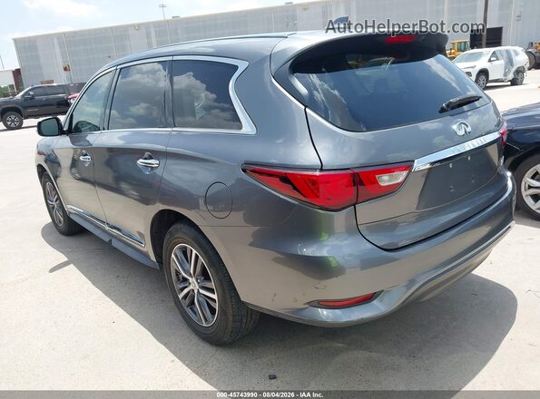 5N1DL0MN2HC556444 2017 INFINITI QX60 Gray Tył lewy