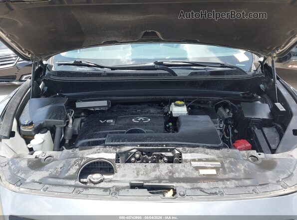 5N1DL0MN2HC556444 2017 INFINITI QX60 Gray Widok z tyłu