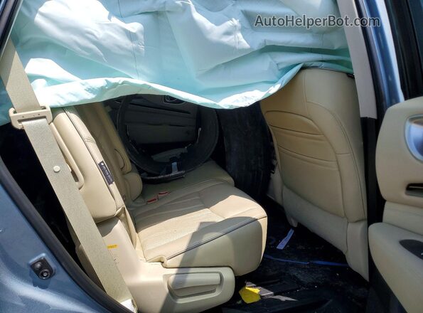 5N1DL0MN2JC521005 2018 INFINITI QX60 Blue Vista interior trasera