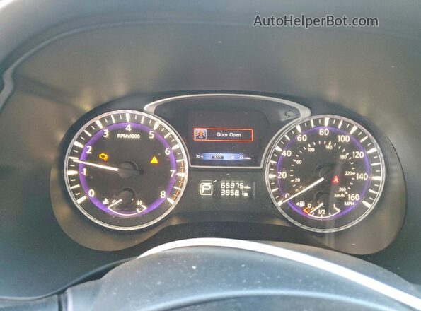 5N1DL0MN2KC506375 2019 INFINITI QX60 White Widok zestawu wskaźników