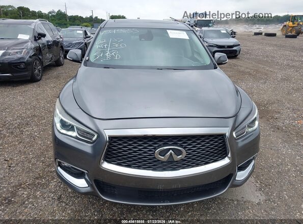 5N1DL0MN2KC548030 2019 INFINITI QX60 Серый Вид щитка приборов