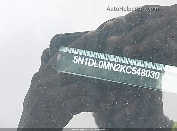 5N1DL0MN2KC548030 2019 INFINITI QX60 Серый 