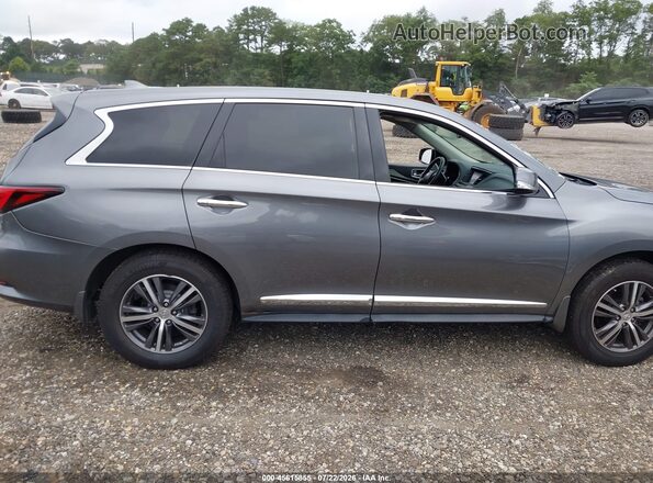 5N1DL0MN2KC548030 2019 INFINITI QX60 Серый Вид задней части салона