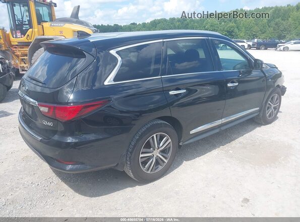 5N1DL0MN2KC560341 2019 INFINITI QX60 Black Rear right