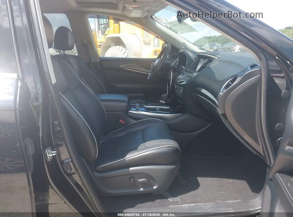 5N1DL0MN2KC560341 2019 INFINITI QX60 Black Front interior view
