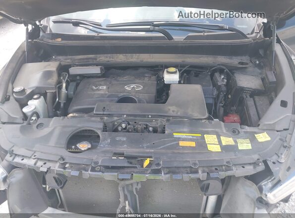 5N1DL0MN2KC560341 2019 INFINITI QX60 Black Rear view
