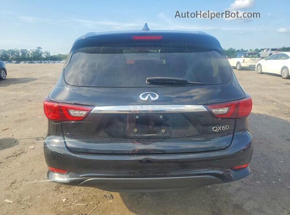 5N1DL0MN2LC520827 2020 INFINITI QX60 Black Widok z tyłu