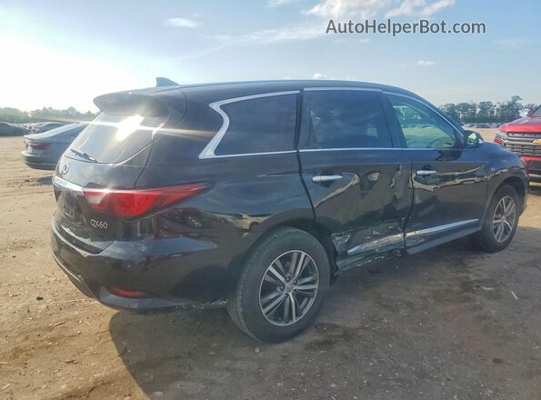 5N1DL0MN2LC520827 2020 INFINITI QX60 Black Tył prawy