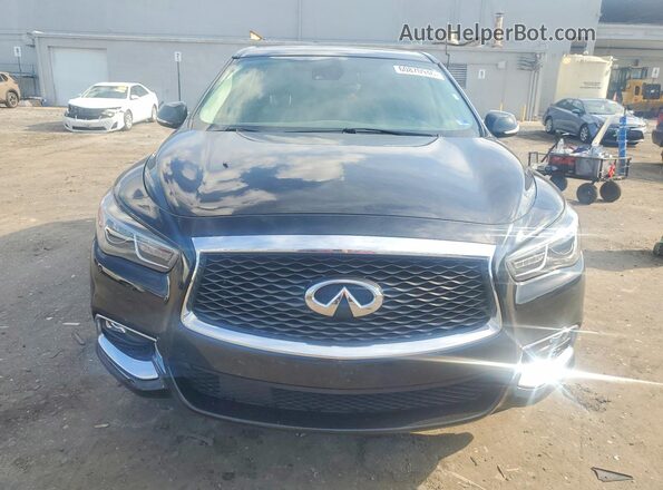 5N1DL0MN2LC520827 2020 INFINITI QX60 Black Widok z przodu