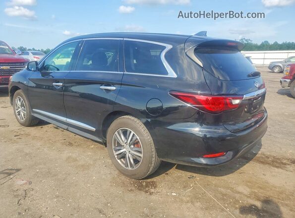 5N1DL0MN2LC520827 2020 INFINITI QX60 Black Tył lewy