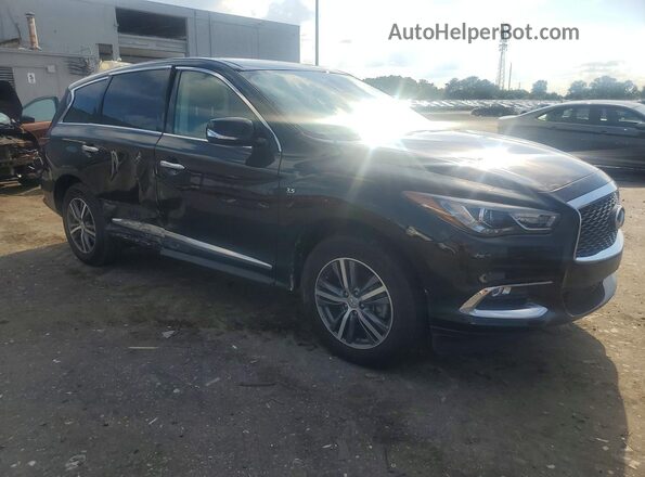 5N1DL0MN2LC520827 2020 INFINITI QX60 Black Przód prawy