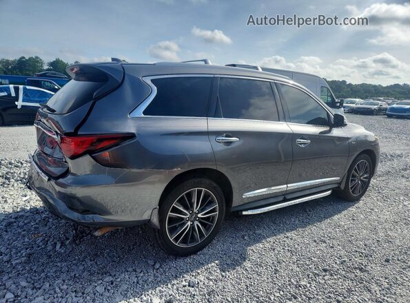 5N1DL0MN3HC540270 2017 INFINITI QX60 Silver უკანა მარჯვენა