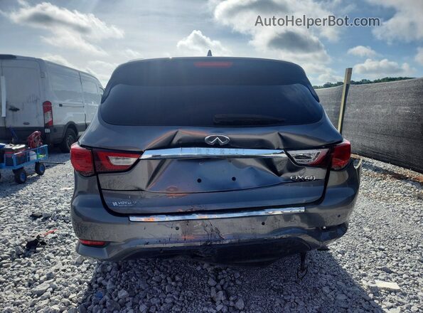 5N1DL0MN3HC540270 2017 INFINITI QX60 Silver უკანა ხედი