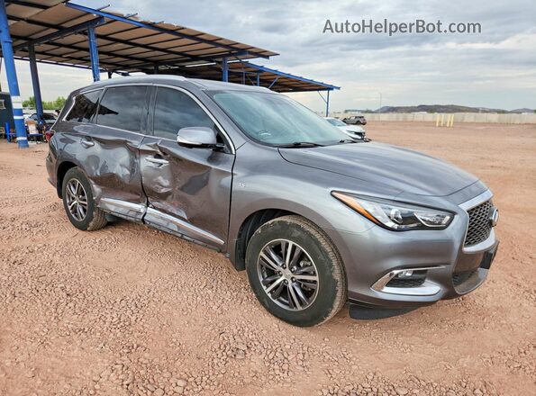 5N1DL0MN3HC543685 2017 INFINITI QX60 Gray Առջևի աջ