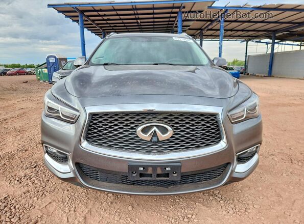 5N1DL0MN3HC543685 2017 INFINITI QX60 Gray Դիմացի տեսք