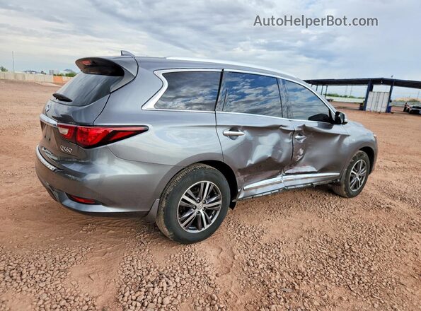 5N1DL0MN3HC543685 2017 INFINITI QX60 Gray Հետևի աջ