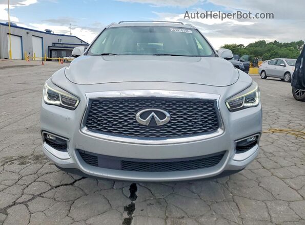 5N1DL0MN3HC558431 2017 INFINITI QX60 Silver Դիմացի տեսք