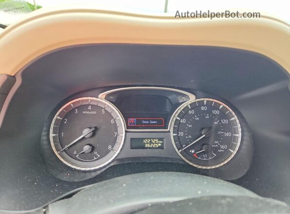 5N1DL0MN3JC501538 2018 INFINITI QX60 White Instrument cluster view