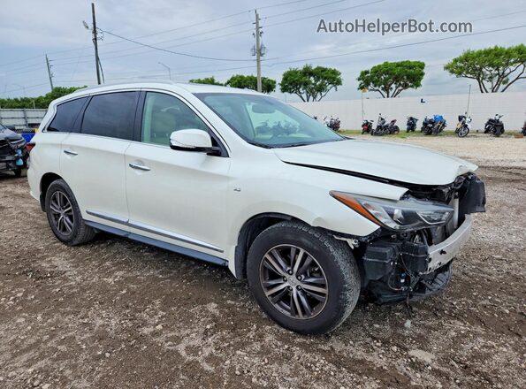 5N1DL0MN3JC501538 2018 INFINITI QX60 White Front right