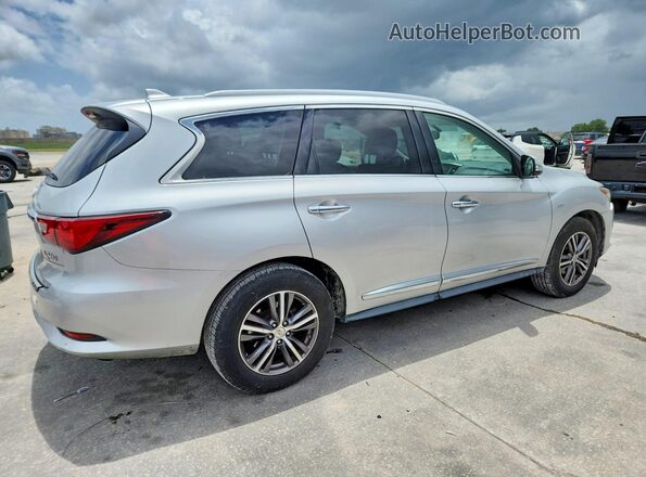 5N1DL0MN3JC505105 2018 INFINITI QX60 Gray Հետևի աջ