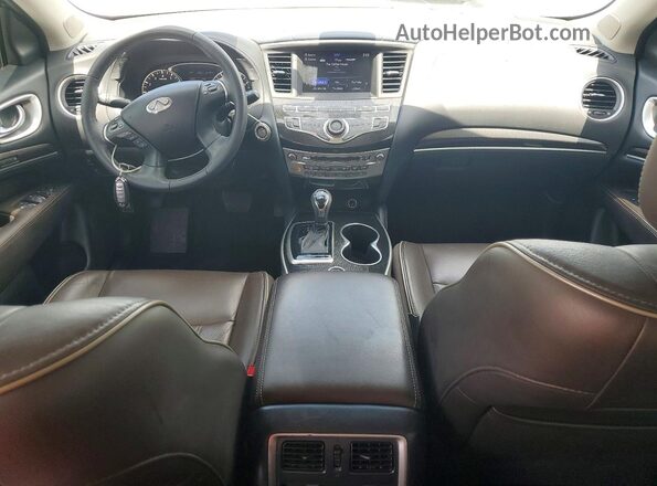 5N1DL0MN3JC519022 2018 INFINITI QX60 Silver Առջևի վահանակի տեսք