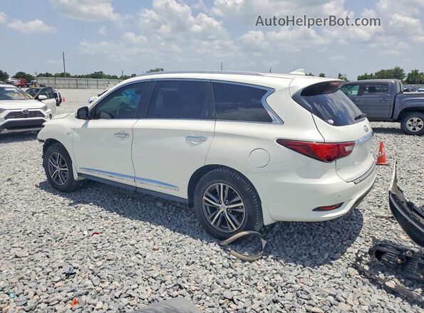 5N1DL0MN3JC519022 2018 INFINITI QX60 Silver Հետևի ձախ