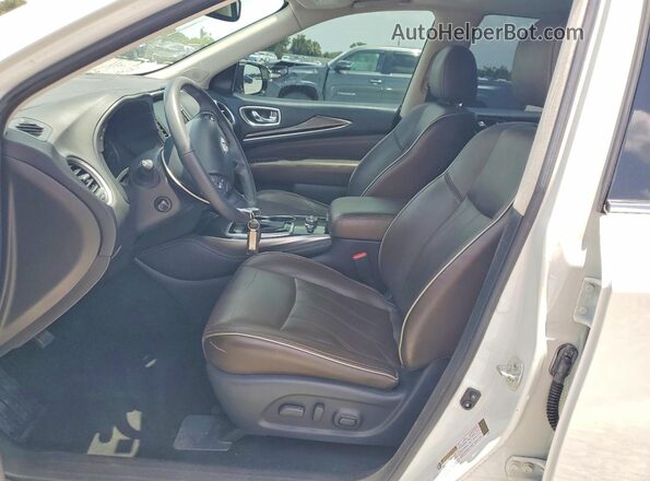 5N1DL0MN3JC519022 2018 INFINITI QX60 Silver Սալոնի դիմացի տեսք