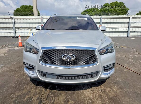 5N1DL0MN3KC506269 2019 INFINITI QX60 Silver წინა ხედი