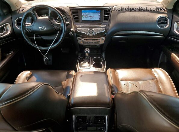 5N1DL0MN3KC506269 2019 INFINITI QX60 Silver წინა პანელის ხედი